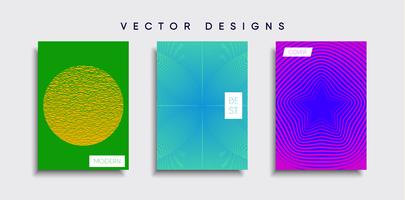 Minimal Vector cover designs. Future Poster template