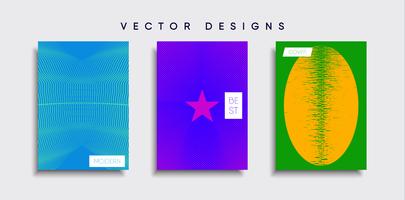 Minimal Vector cover designs. Future Poster template