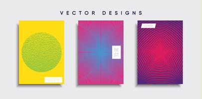 Minimal Vector cover designs. Future Poster template