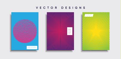 Minimal Vector cover designs. Future Poster template