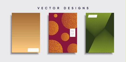 Minimal Vector cover designs. Future Poster template