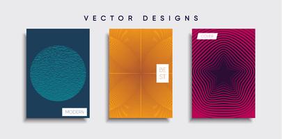 Minimal Vector cover designs. Future Poster template