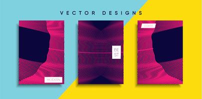 Minimal Vector cover designs. Future Poster template