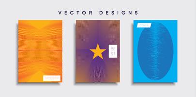 Minimal Vector cover designs. Future Poster template