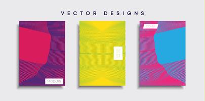 Minimal Vector cover designs. Future Poster template