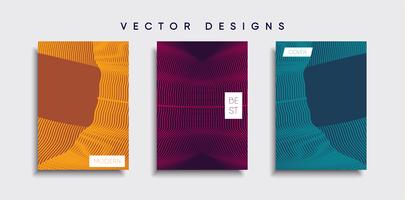 Minimal Vector cover designs. Future Poster template