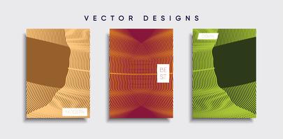 Minimal Vector cover designs. Future Poster template