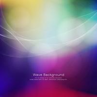 Abstract wave style colorful stylish background vector