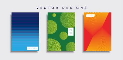 Minimal Vector cover designs. Future Poster template