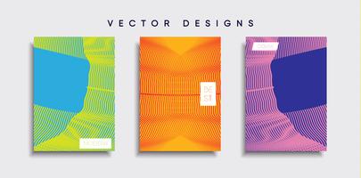 Minimal Vector cover designs. Future Poster template