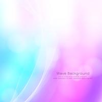 Abstract elegant wave style colorful background vector
