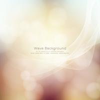 Abstract wave style colorful background vector