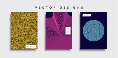 Minimal Vector cover designs. Future Poster template