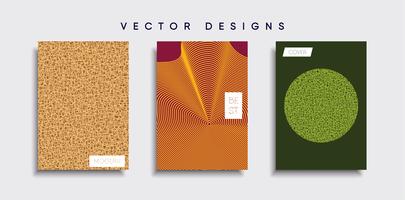 Minimal Vector cover designs. Future Poster template