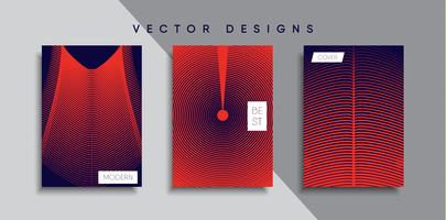 Minimal Vector cover designs. Future Poster template