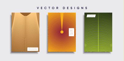 Minimal Vector cover designs. Future Poster template