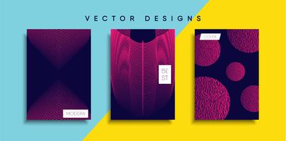 Minimal Vector cover designs. Future Poster template.