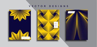 Minimal Vector cover designs. Future Poster template.