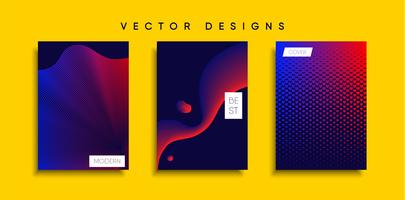 Minimal Vector cover designs. Future Poster template