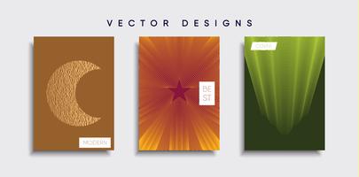 Minimal Vector cover designs. Future Poster template.