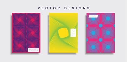 Minimal Vector cover designs. Future Poster template.