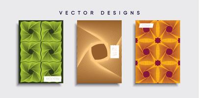 Minimal Vector cover designs. Future Poster template.