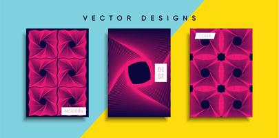 Minimal Vector cover designs. Future Poster template.