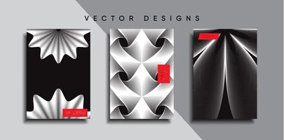 Minimal Vector cover designs. Future Poster template.