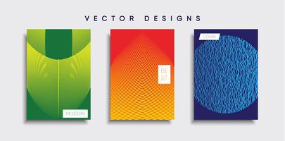 Minimal Vector cover designs. Future Poster template.