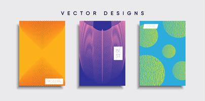 Minimal Vector cover designs. Future Poster template.