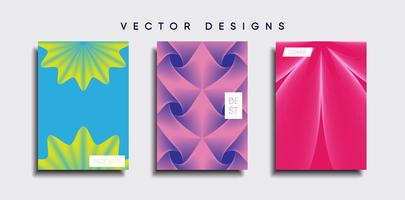 Minimal Vector cover designs. Future Poster template.