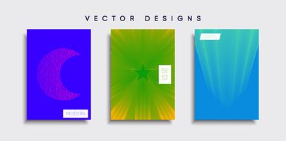 Minimal Vector cover designs. Future Poster template.