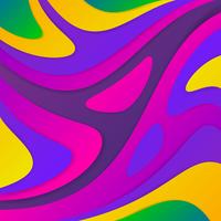 Modern Abstraction Colorful Shapes Background vector