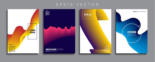 Minimal Vector cover designs. Future Poster template.