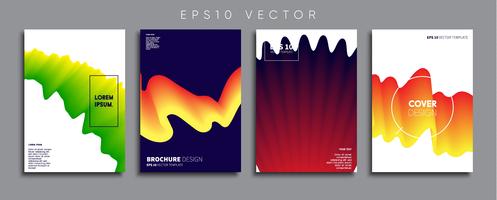 Minimal Vector cover designs. Future Poster template.