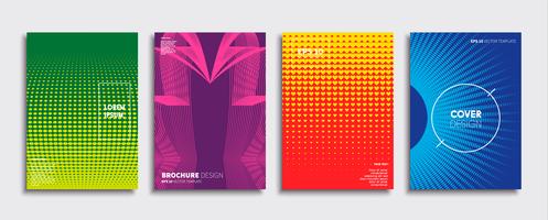 Minimal Vector cover designs. Future Poster template.