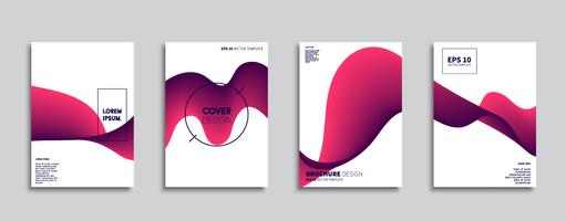 Minimal Vector cover designs. Future Poster template.