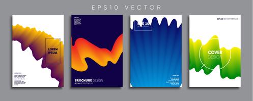 Minimal Vector cover designs. Future Poster template.