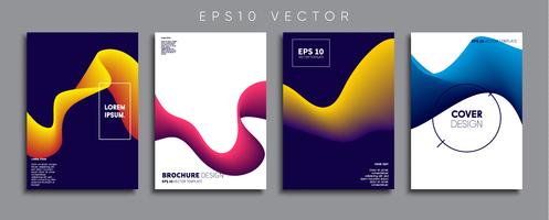 Minimal Vector cover designs. Future Poster template.