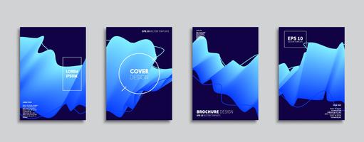 Minimal Vector cover designs. Future Poster template.