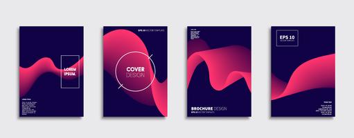 Minimal Vector cover designs. Future Poster template.