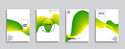 Minimal Vector cover designs. Future Poster template.