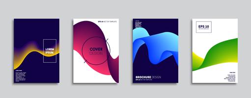 Minimal Vector cover designs. Future Poster template.