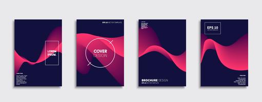 Minimal Vector cover designs. Future Poster template.