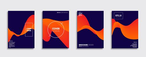 Minimal Vector cover designs. Future Poster template.