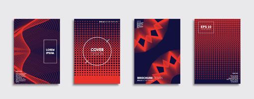 Minimal Vector cover designs. Future Poster template.