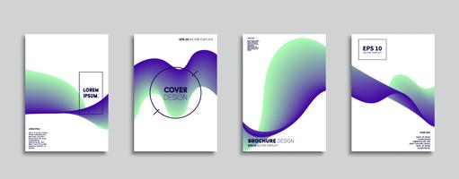 Minimal Vector cover designs. Future Poster template.