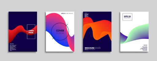 Minimal Vector cover designs. Future Poster template.