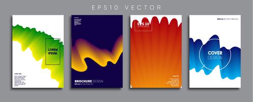 Minimal Vector cover designs. Future Poster template.