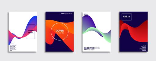 Minimal Vector cover designs. Future Poster template.